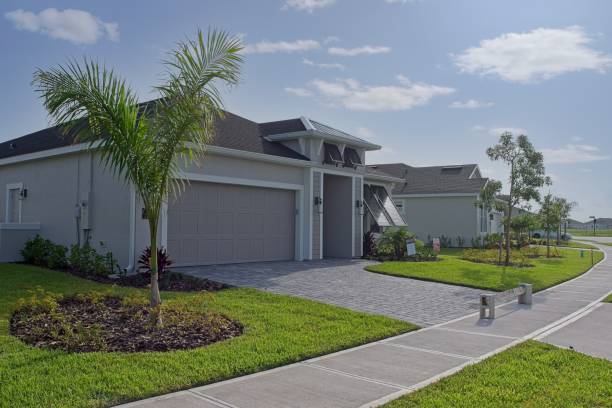 Residential Paver Driveway in Montara, CA